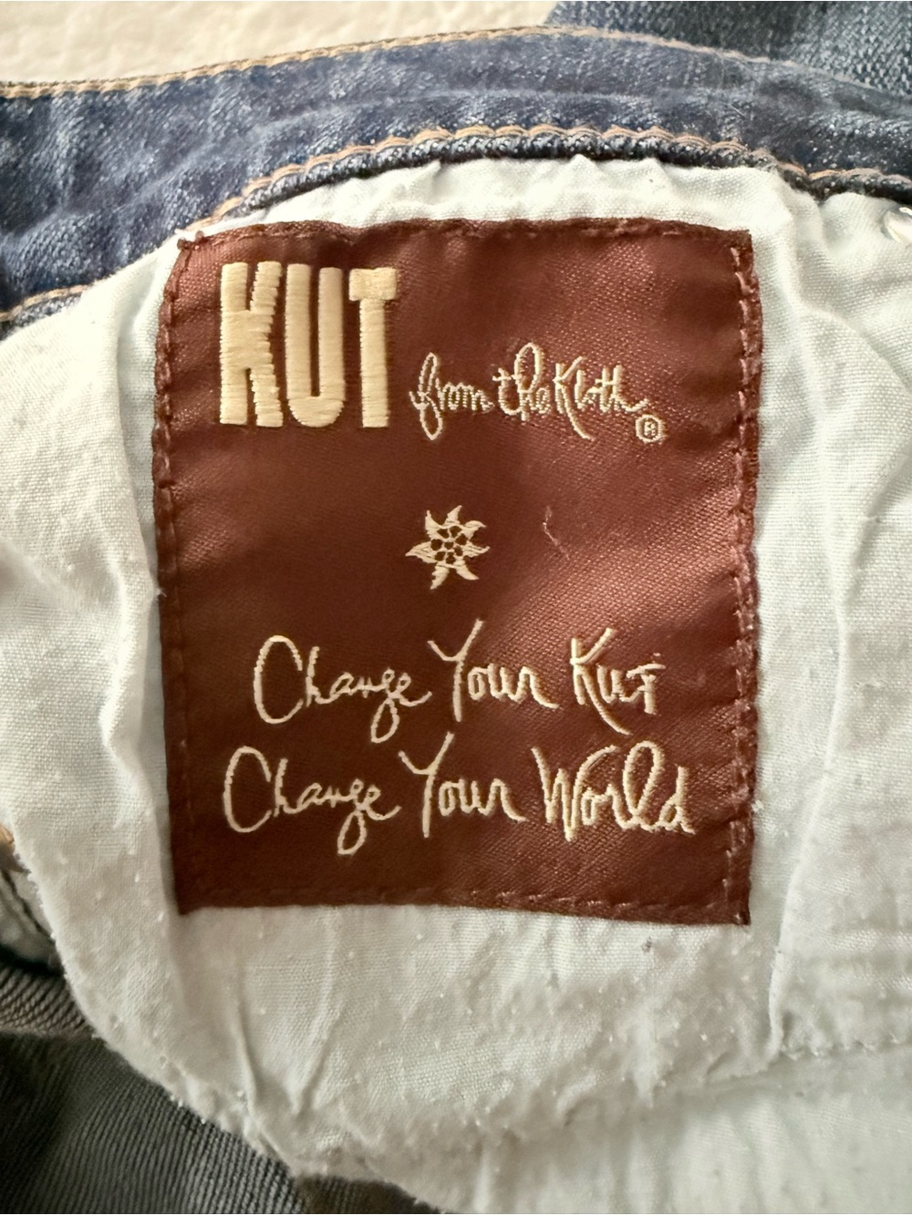 Kut From The Kloth Gidget Frey Denim Shorts 6 - Picture 9 of 11